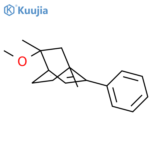 Bicyclo[2.2.2]octa-2,5-diene, 8-methoxy-1,8-dimethyl-2-phenyl-, (1S,4R,8R)- structure