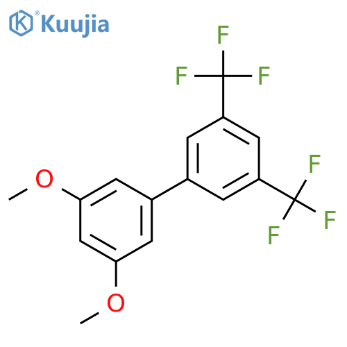 1,1'-BIPHENYL, 3,5-DIMETHOXY-3',5'-BIS(TRIFLUOROMETHYL)- structure