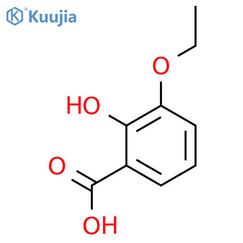 3-ethoxy-2-hydroxybenzoic acid structure