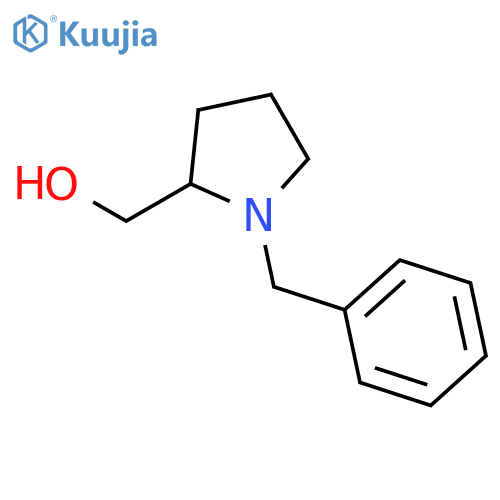 (1-Benzylpyrrolidin-2-yl)methanol structure