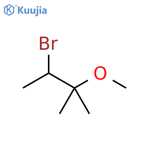 butane, 3-bromo-2-methoxy-2-methyl- structure