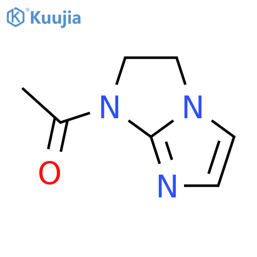 1H-Imidazo[1,2-a]imidazole, 1-acetyl-2,3-dihydro- (9CI) structure