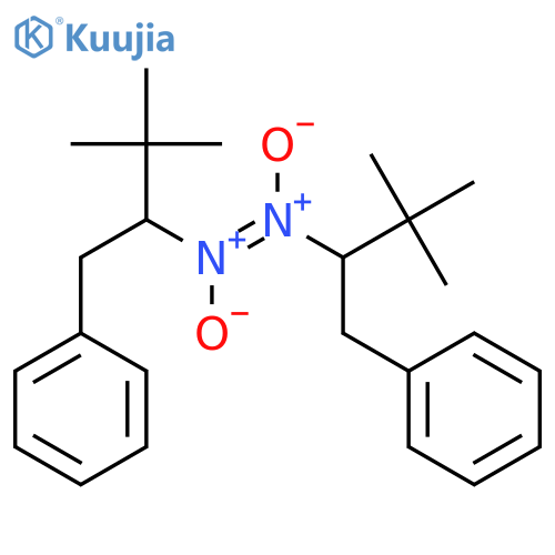 Diazene, bis[2,2-dimethyl-1-(phenylmethyl)propyl]-, 1,2-dioxide structure