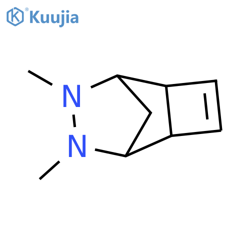3,4-diazatricyclo[4.2.1.02,5]non-7-ene,3,4-dimethyl-(1alpha-2alpha-5alpha-6alpha)- structure