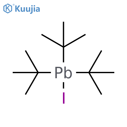 Tri(tert-butyl)plumbyl iodide structure