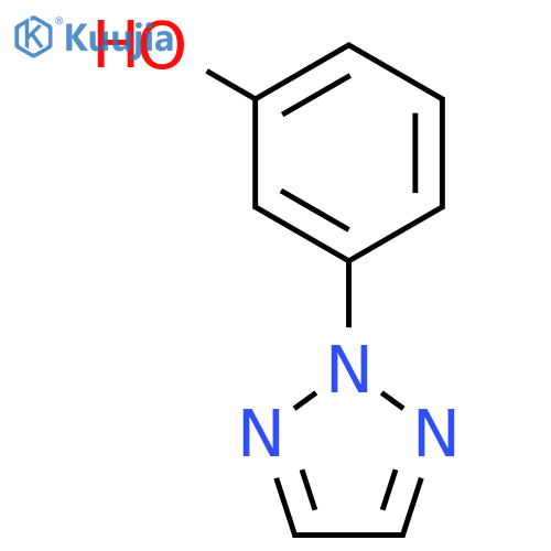 3-(2H-1,2,3-triazol-2-yl)phenol structure