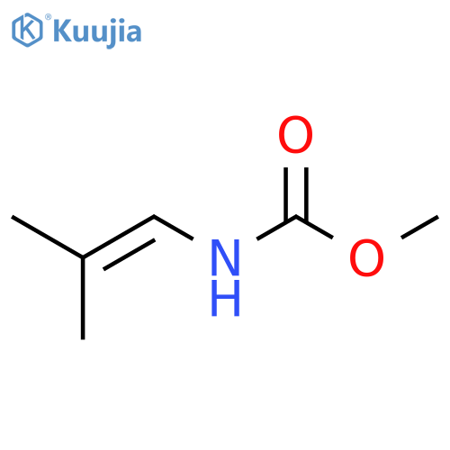 Carbamic acid, (2-methyl-1-propenyl)-, methyl ester structure