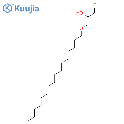 2-PROPANOL, 1-FLUORO-3-(HEXADECYLOXY)- structure