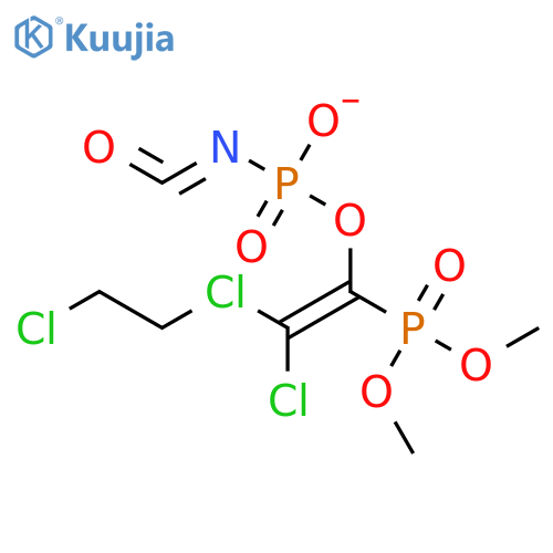 PHOSPHORISOCYANATIDIC ACID, 2-CHLOROETHYL2,2-DICHLORO-1-(DIMETHOXYPHOSPHINYL)ETHENYL ESTER structure
