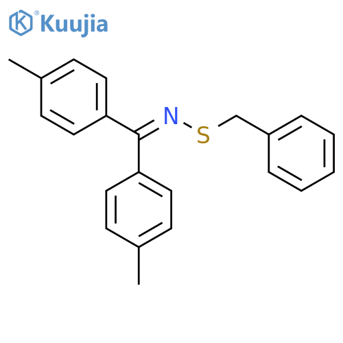 BENZENEMETHANESULFENAMIDE, N-[BIS(4-METHYLPHENYL)METHYLENE]- structure