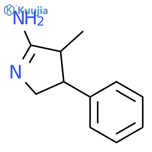 2H-Pyrrol-5-amine, 3,4-dihydro-4-methyl-3-phenyl- structure