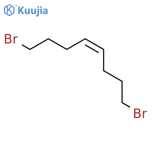 4-Octene, 1,8-dibromo-, (Z)- structure