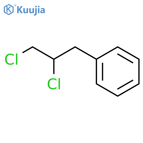 Benzene, (2,3-dichloropropyl)- structure