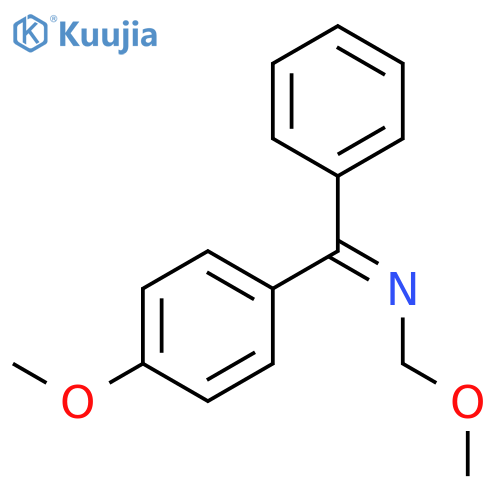 Methanamine, 1-methoxy-N-[(4-methoxyphenyl)phenylmethylene]-, (Z)- structure