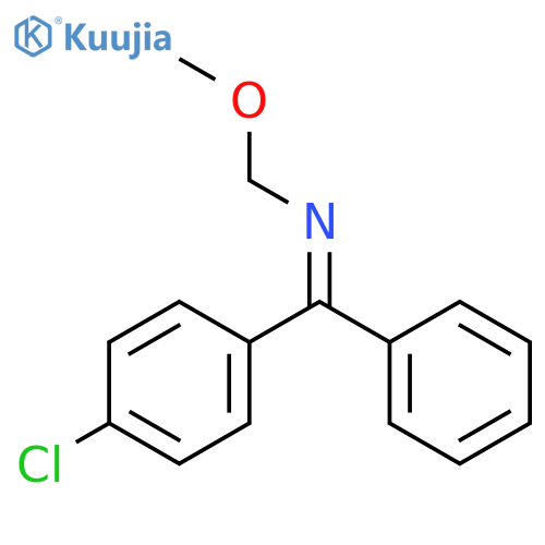 METHANAMINE, N-[(4-CHLOROPHENYL)PHENYLMETHYLENE]-1-METHOXY-, (Z)- structure