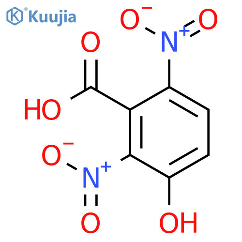 3-Hydroxy-2,6-dinitrobenzoic Acid structure