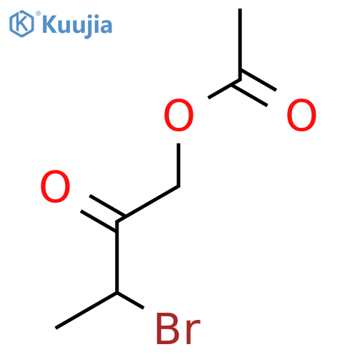 2-Butanone, 1-(acetyloxy)-3-bromo- structure
