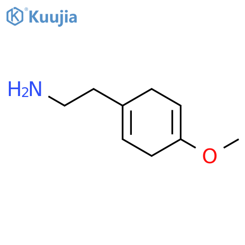 1,4-Cyclohexadiene-1-ethanamine, 4-methoxy- structure