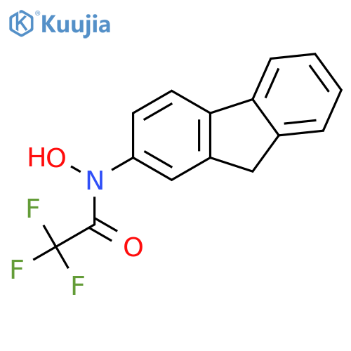 N-(9H-fluoren-2-yl)-2,2,2-trifluoro-N-hydroxyacetamide structure