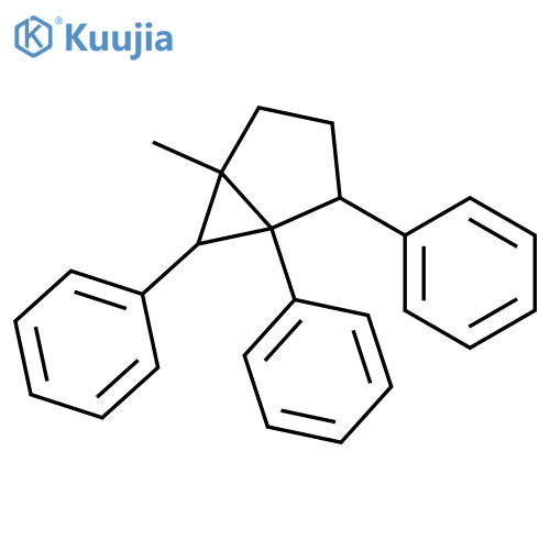 BICYCLO[3.1.0]HEXANE, 5-METHYL-1,2,6-TRIPHENYL- structure