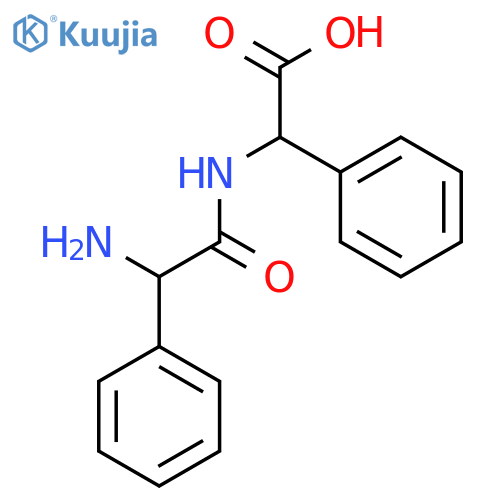 Glycine, (2S)-2-phenylglycyl-2-phenyl-, (2S)- structure