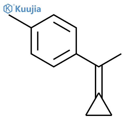 Benzene, 1-(1-cyclopropylideneethyl)-4-methyl- structure