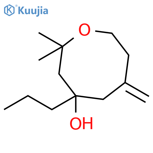4-Oxocanol, 2,2-dimethyl-6-methylene-4-propyl- structure