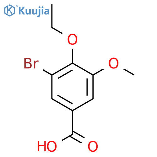 3-Bromo-4-Ethoxy-5-Methoxybenzoic Acid structure