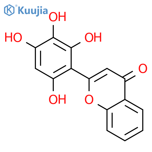 4H-1-Benzopyran-4-one, 2-(2,3,4,6-tetrahydroxyphenyl)- structure
