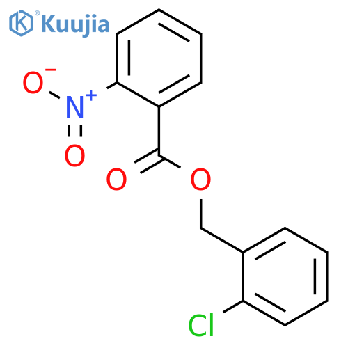 2-chlorobenzyl 2-nitrobenzoate structure