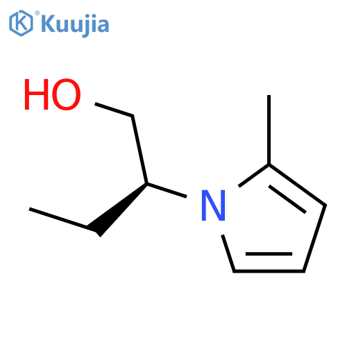 1H-Pyrrole-1-ethanol,beta-ethyl-2-methyl-,(betaS)-(9CI) structure