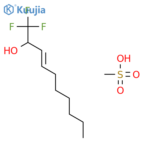 3-DECEN-2-OL, 1,1,1-TRIFLUORO-, METHANESULFONATE structure