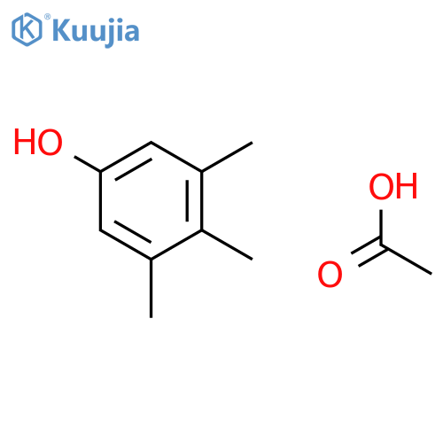 PHENOL, 3,4,5-TRIMETHYL-, ACETATE structure