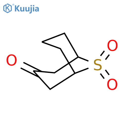 9-Thiabicyclo[3.3.1]nonan-3-one 9,9-dioxide structure