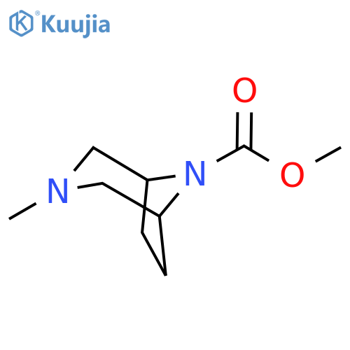 methyl 3-methyl-3,8-diazabicyclo[3.2.1]octane-8-carboxylate structure