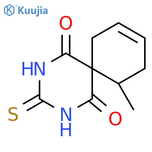 11-Methyl-3-thioxo-2,4-diazaspiro[5.5]undec-8-ene-1,5-dione structure