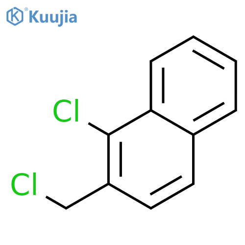 Naphthalene, 1-chloro-2-(chloromethyl)- structure