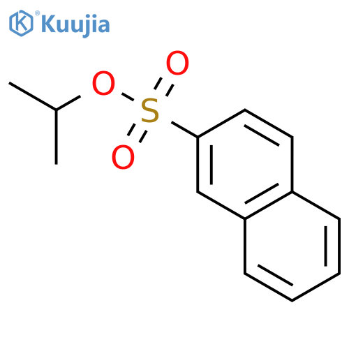 Propan-2-yl naphthalene-2-sulfonate structure