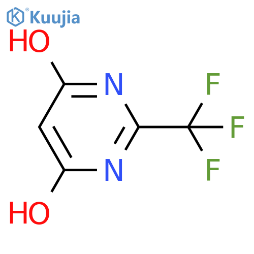 2-(Trifluoromethyl)pyrimidine-4,6-diol structure