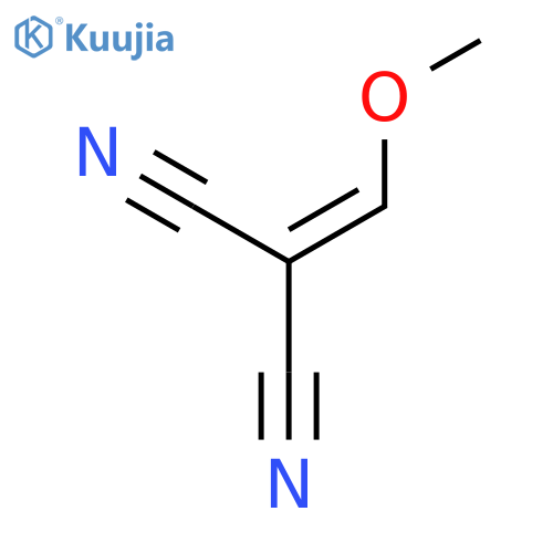 2-(methoxymethylidene)propanedinitrile structure