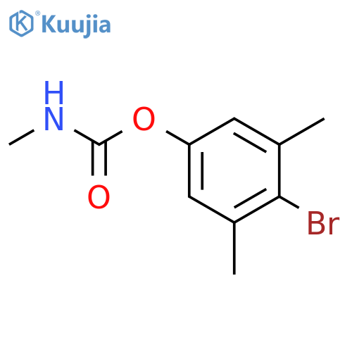 4-Bromo-3,5-dimethylphenyl-n-methylcarbamate structure