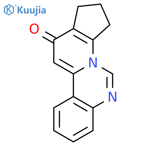 CYCLOPENTA[5,6]PYRIDO[1,2-C]QUINAZOLIN-12(1H)-ONE, 2,3-DIHYDRO- structure