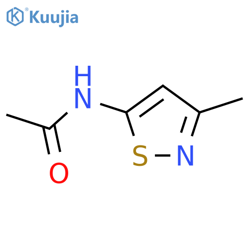Acetamide,N-(3-methyl-5-isothiazolyl)- structure