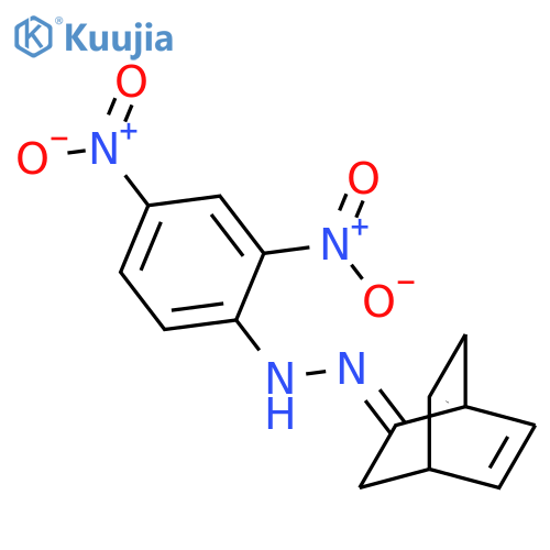 BICYCLO[2.2.2]OCTA-5,7-DIEN-2-ONE, (2,4-DINITROPHENYL)HYDRAZONE structure