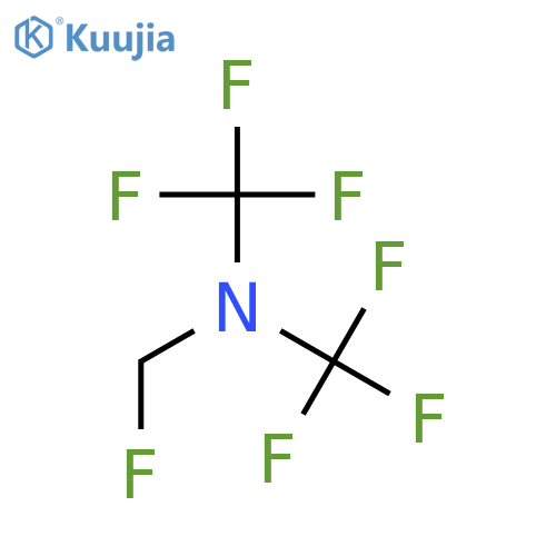 1,1,1-Trifluoro-N-(fluoromethyl)-N-(trifluoromethyl)methanamine structure
