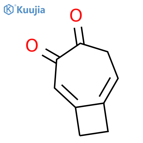 Bicyclo[5.2.0]nona-1,6-diene-3,4-dione structure