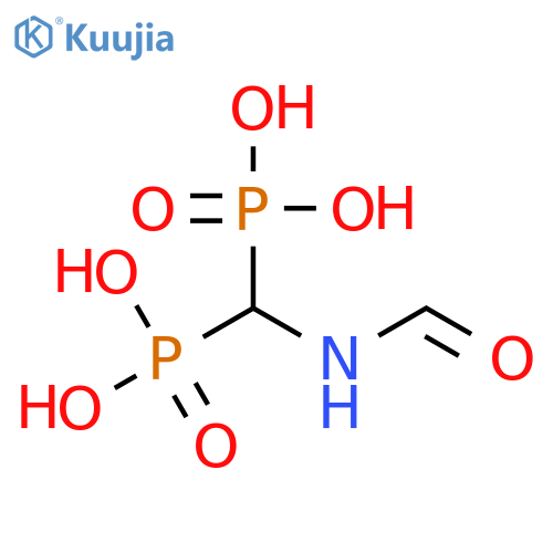 PHOSPHONIC ACID, [(FORMYLAMINO)METHYLENE]BIS- structure