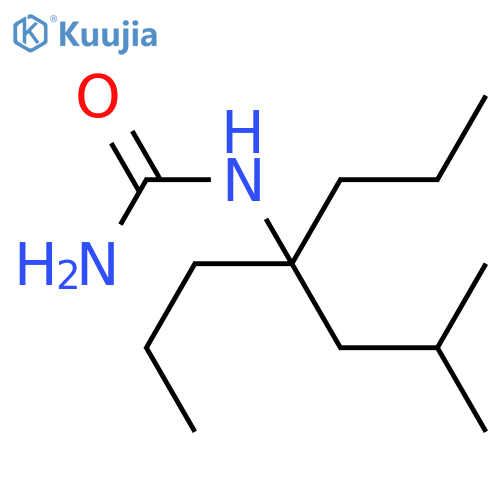 UREA, (3-METHYL-1,1-DIPROPYLBUTYL)- structure