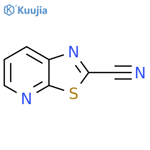 Thiazolo[5,4-b]pyridine-2-carbonitrile structure