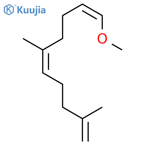 1,5,9-DECATRIENE, 1-METHOXY-5,9-DIMETHYL-, (Z,Z)- structure